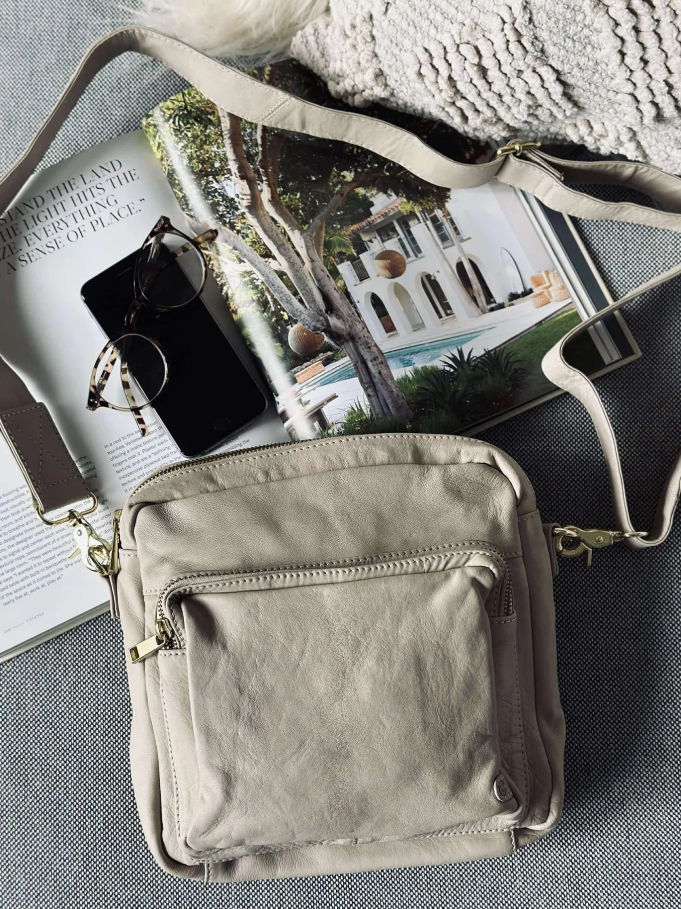 VIAMAJA Cross Body|Skuldertasker<Crossover - Sand / Gold