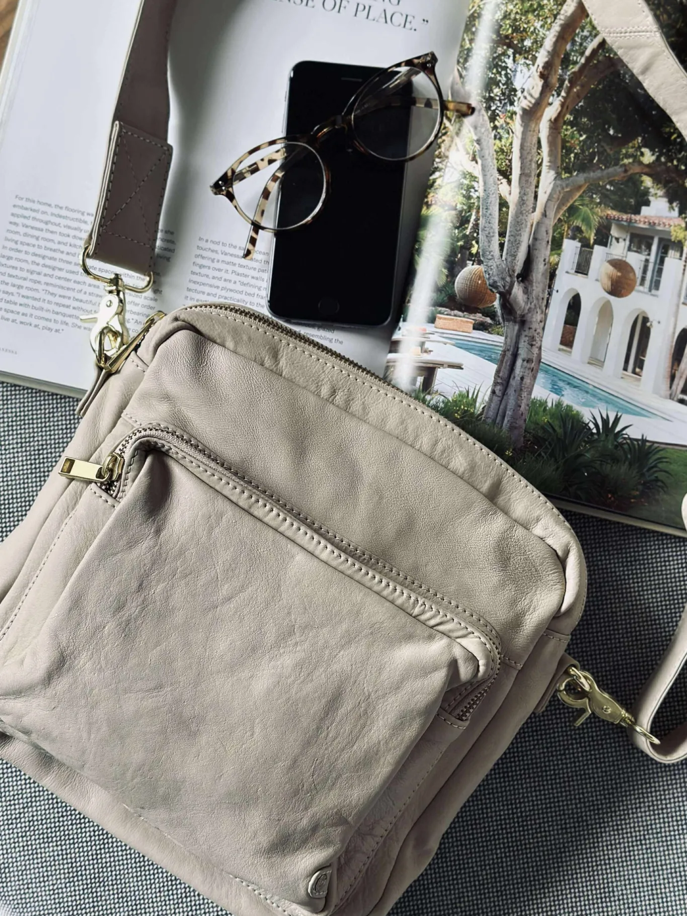 VIAMAJA Cross Body|Skuldertasker<Crossover - Sand / Gold