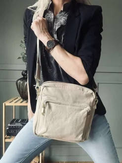 VIAMAJA Cross Body|Skuldertasker<Crossover - Sand / Gold