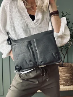 VIAMAJA Cross Body|Skuldertasker<Crossover Aura Grey