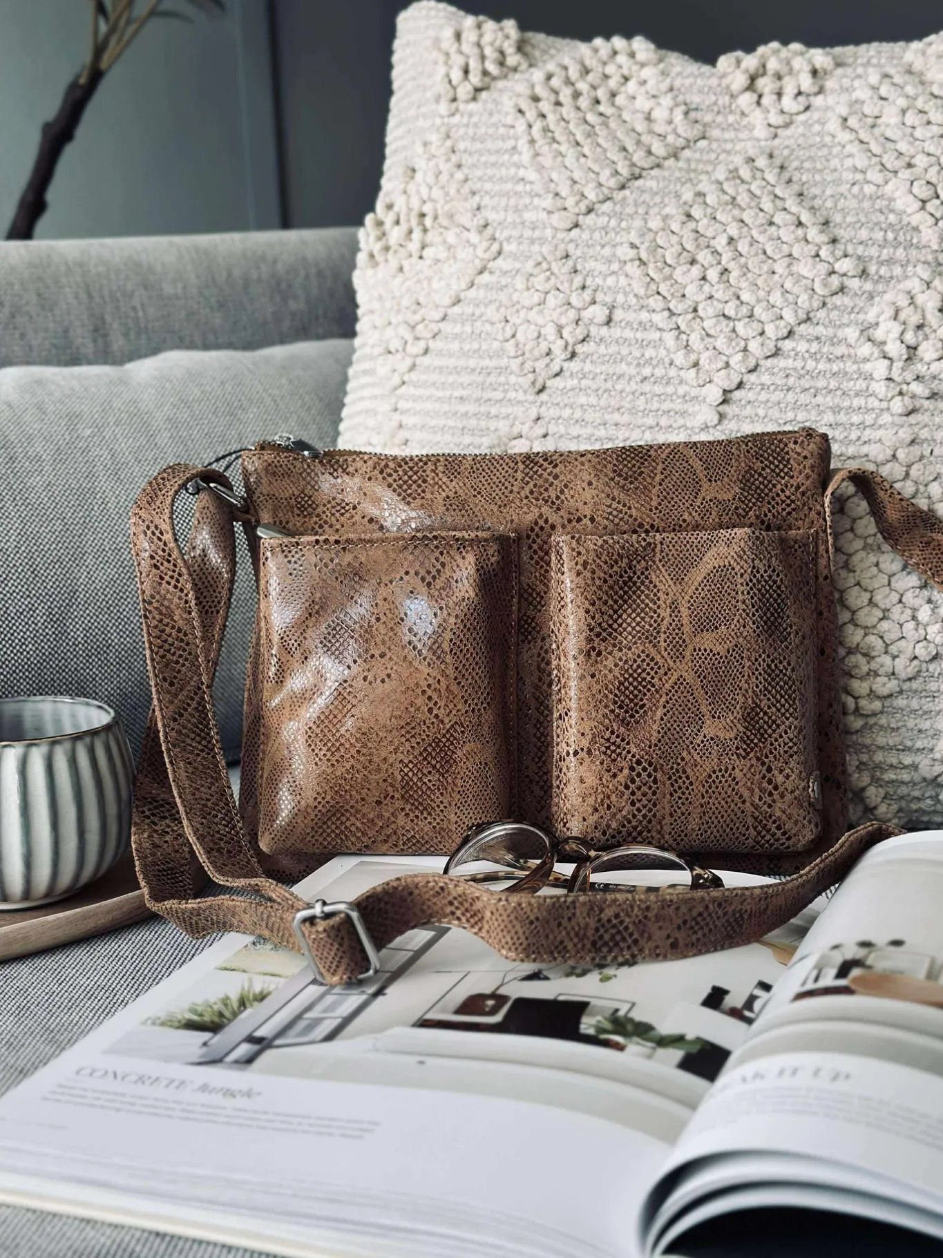 VIAMAJA Cross Body|Skuldertasker<Crossover Aura Snake