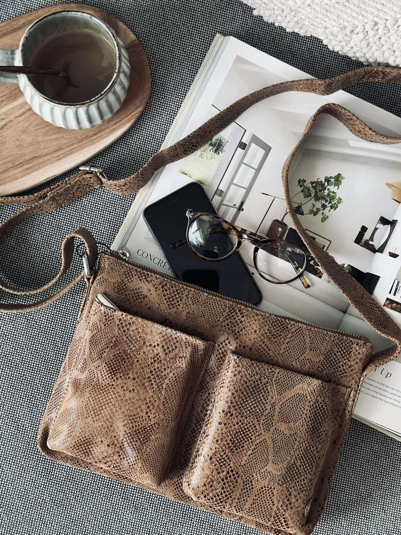VIAMAJA Cross Body|Skuldertasker<Crossover Aura Snake
