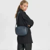 VIAMAJA Cross Body|Læder Tasker<Crossover Aya - Midnight Blue