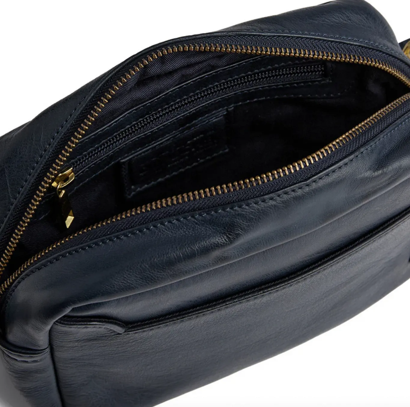 VIAMAJA Cross Body|Læder Tasker<Crossover Aya - Midnight Blue