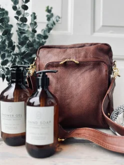 VIAMAJA Cross Body|Læder Tasker<Crossover BRANDY LADY i silkeblød skindkvalitet