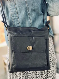 VIAMAJA Cross Body|Skuldertasker<Crossover JACO Black - Blød skind