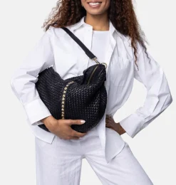 VIAMAJA Cross Body|Skuldertasker<Crossover JOMA flet og nitter - Black