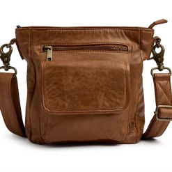 VIAMAJA Cross Body|Skuldertasker<Crossover Lady Cognac