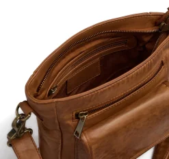VIAMAJA Cross Body|Skuldertasker<Crossover Lady Cognac
