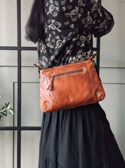 VIAMAJA Cross Body|Skuldertasker<Crossover Liana walnut