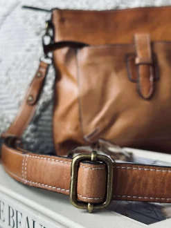 VIAMAJA Cross Body|Skuldertasker<Crossover Lilia - Small cognac