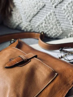 VIAMAJA Cross Body|Skuldertasker<Crossover Lilia - Small cognac