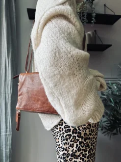 VIAMAJA Cross Body|Læder Tasker<Crossover Marie Walnut