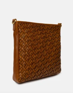 VIAMAJA Cross Body|Skuldertasker<Crossover Mika medium - Cognac