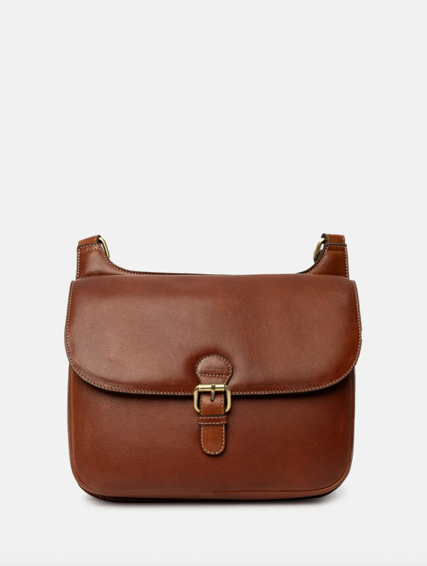 VIAMAJA Cross Body|Skuldertasker<Crossover Milli big - Cognac