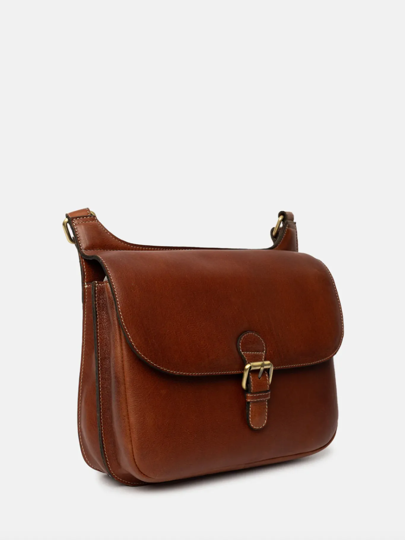 VIAMAJA Cross Body|Skuldertasker<Crossover Milli big - Cognac