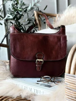 VIAMAJA Cross Body|Skuldertasker<Crossover Milli big - Cognac