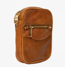 VIAMAJA Læder Tasker|Skuldertasker<Crossover Mini Gabby - Cognac