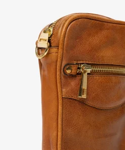 VIAMAJA Læder Tasker|Skuldertasker<Crossover Mini Gabby - Cognac