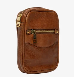 VIAMAJA Læder Tasker|Skuldertasker<Crossover Mini Gabby - Walnut