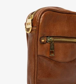 VIAMAJA Læder Tasker|Skuldertasker<Crossover Mini Gabby - Walnut
