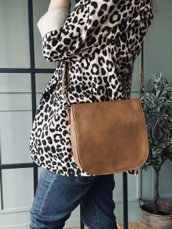 VIAMAJA Cross Body|Skuldertasker<Crossover Minna Cognac