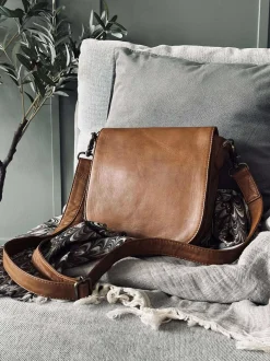 VIAMAJA Cross Body|Skuldertasker<Crossover Minna Cognac