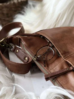 VIAMAJA Clutch|Cross Body<Crossover Mivi Small - Walnut