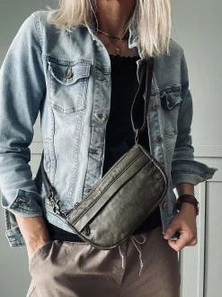 VIAMAJA Cross Body|Skuldertasker<Crossover Mobil – Army