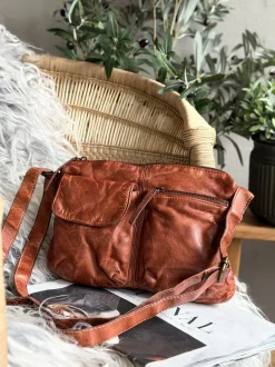 VIAMAJA Clutch|Cross Body<Crossover Munthe - Cognac