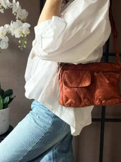 VIAMAJA Clutch|Cross Body<Crossover Munthe - Cognac
