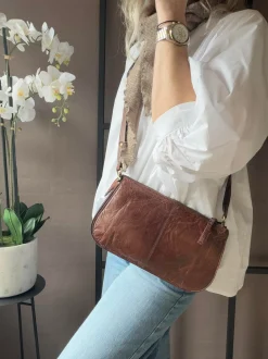 VIAMAJA Clutch|Cross Body<Crossover Myn - Woodsmoke