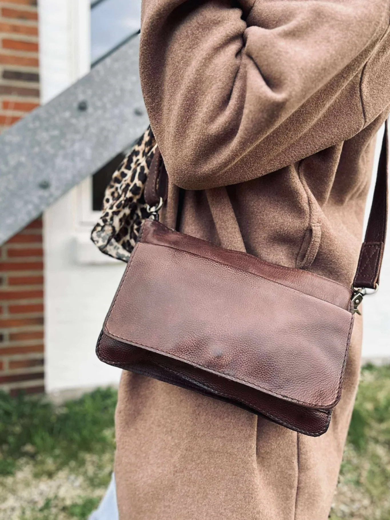 VIAMAJA Cross Body|Skuldertasker<Crossover Naja - Vintage brown