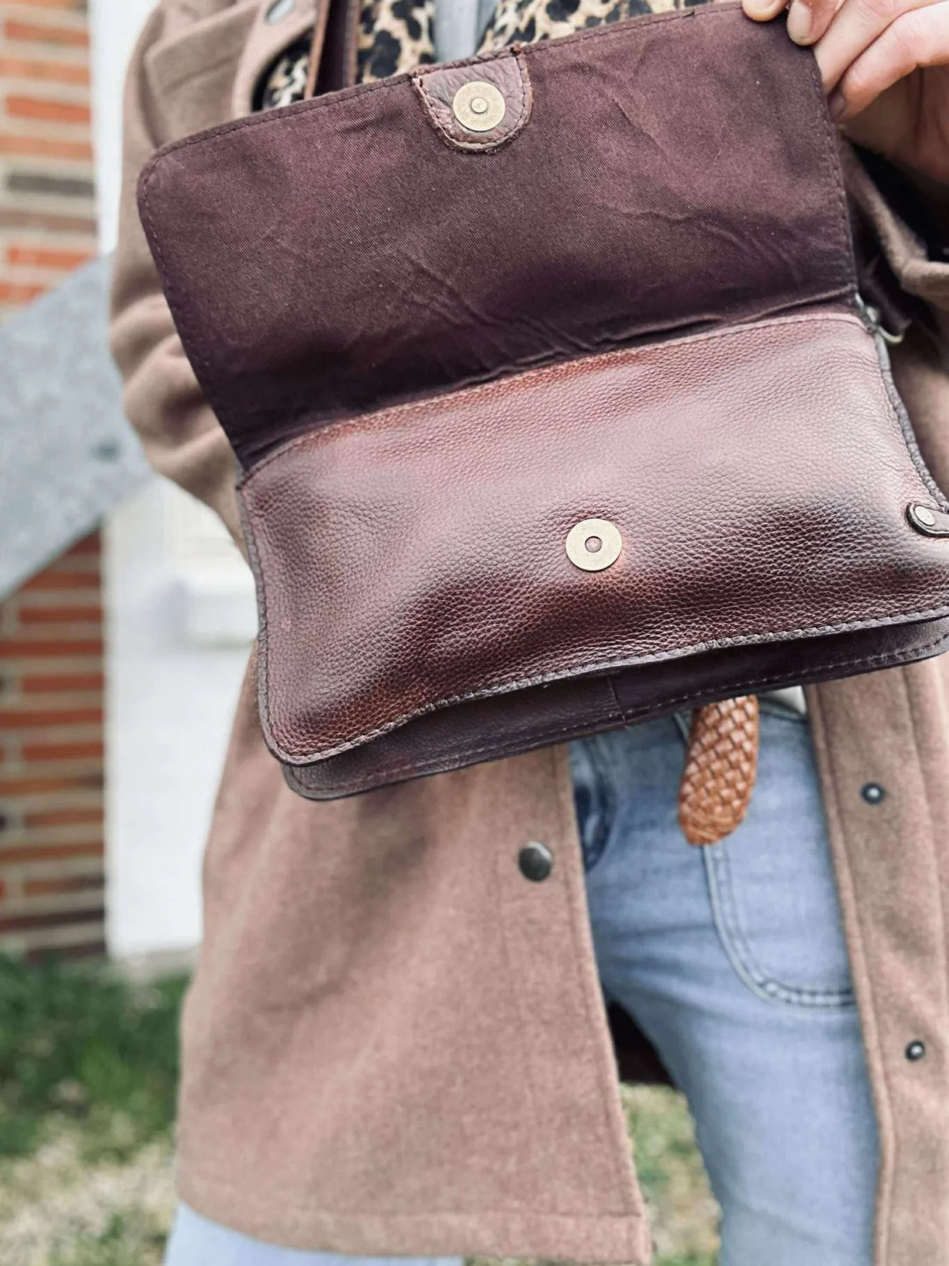 VIAMAJA Cross Body|Skuldertasker<Crossover Naja - Vintage brown