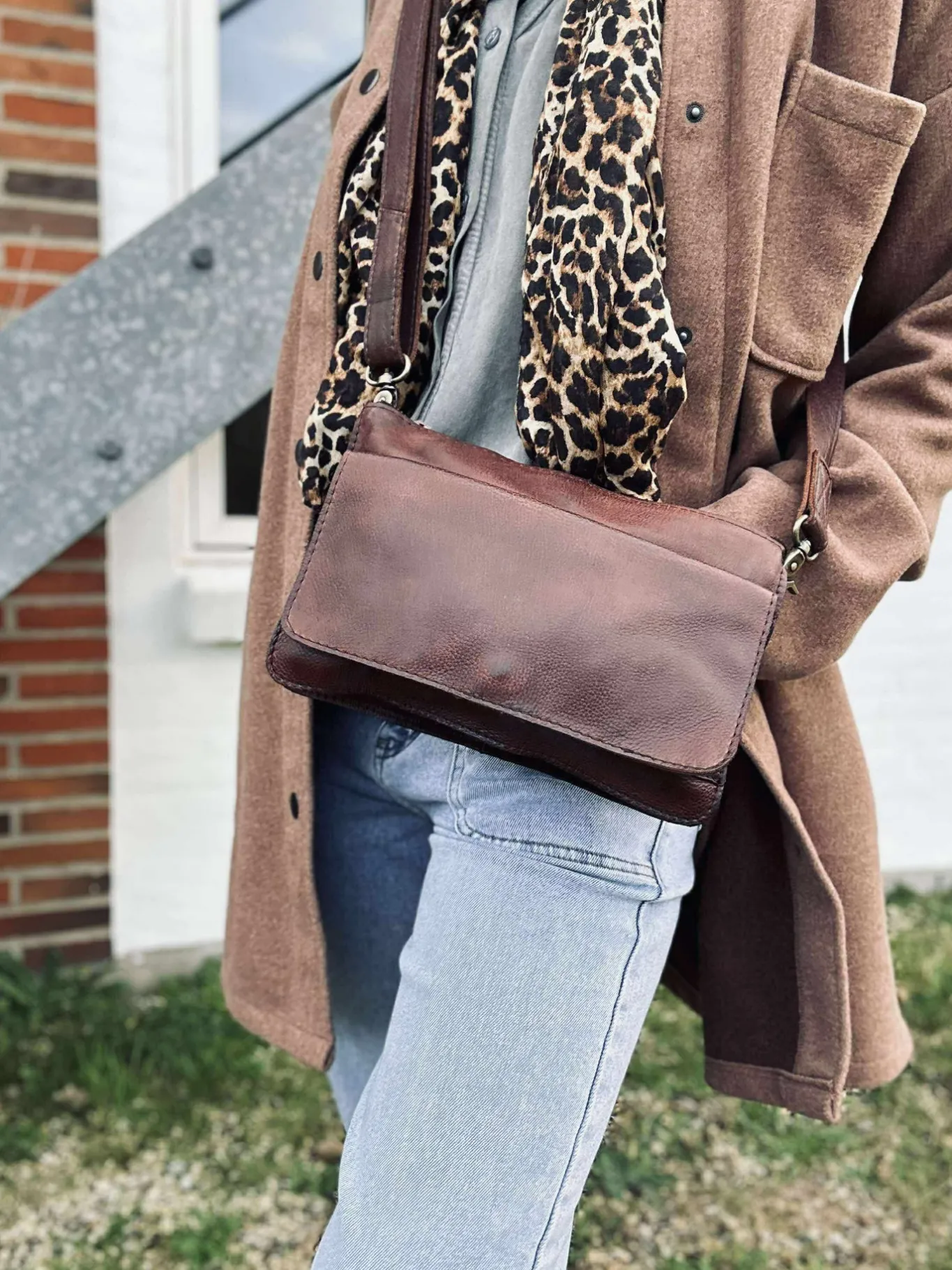 VIAMAJA Cross Body|Skuldertasker<Crossover Naja - Vintage brown