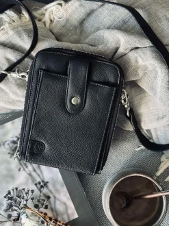 VIAMAJA Cross Body|Skuldertasker<Crossover Posh - Black / Silver