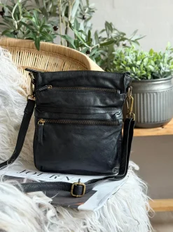 VIAMAJA Cross Body|Skuldertasker<Crossover Raw Black