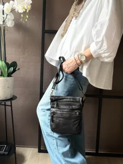 VIAMAJA Cross Body|Skuldertasker<Crossover Raw Black