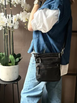 VIAMAJA Cross Body|Skuldertasker<Crossover Raw Black