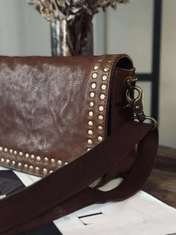 VIAMAJA Cross Body|Skuldertasker<Crossover Raw Vintage cognac