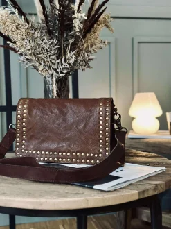 VIAMAJA Cross Body|Skuldertasker<Crossover Raw Vintage cognac
