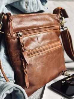 VIAMAJA Cross Body|Læder Tasker<Crossover Regina Cognac