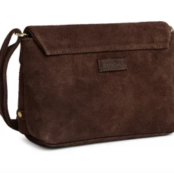 VIAMAJA Cross Body|Skuldertasker<Crossover ruskind - Chocolate
