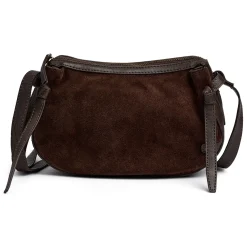 VIAMAJA Cross Body|Skuldertasker<Crossover ruskind- Chocolate