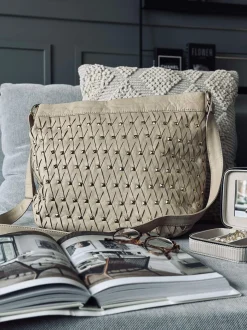 VIAMAJA Cross Body|Læder Tasker<Crossover Vanila gold