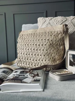 VIAMAJA Cross Body|Læder Tasker<Crossover Vanila gold