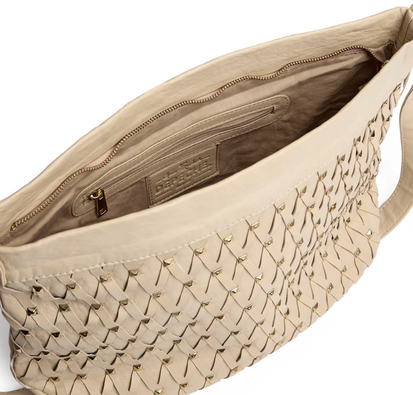 VIAMAJA Cross Body|Læder Tasker<Crossover Vanila gold