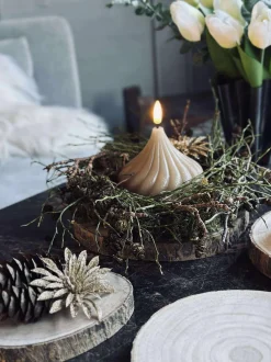 VIAMAJA Fad / Bakker|Jul<Deco wood - Sæt med 4 stk.