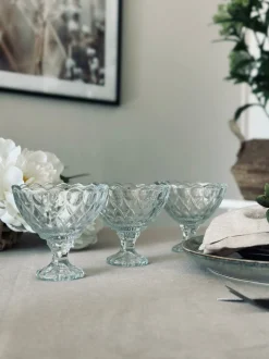 VIAMAJA Krus, Kopper Og Glas<Dessertglas – Sæt af 3 stk