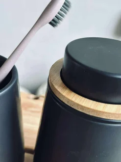 VIAMAJA Alt Til Opvask|Sæbedispensere<Dispenser med pumpe Black - Dolomite